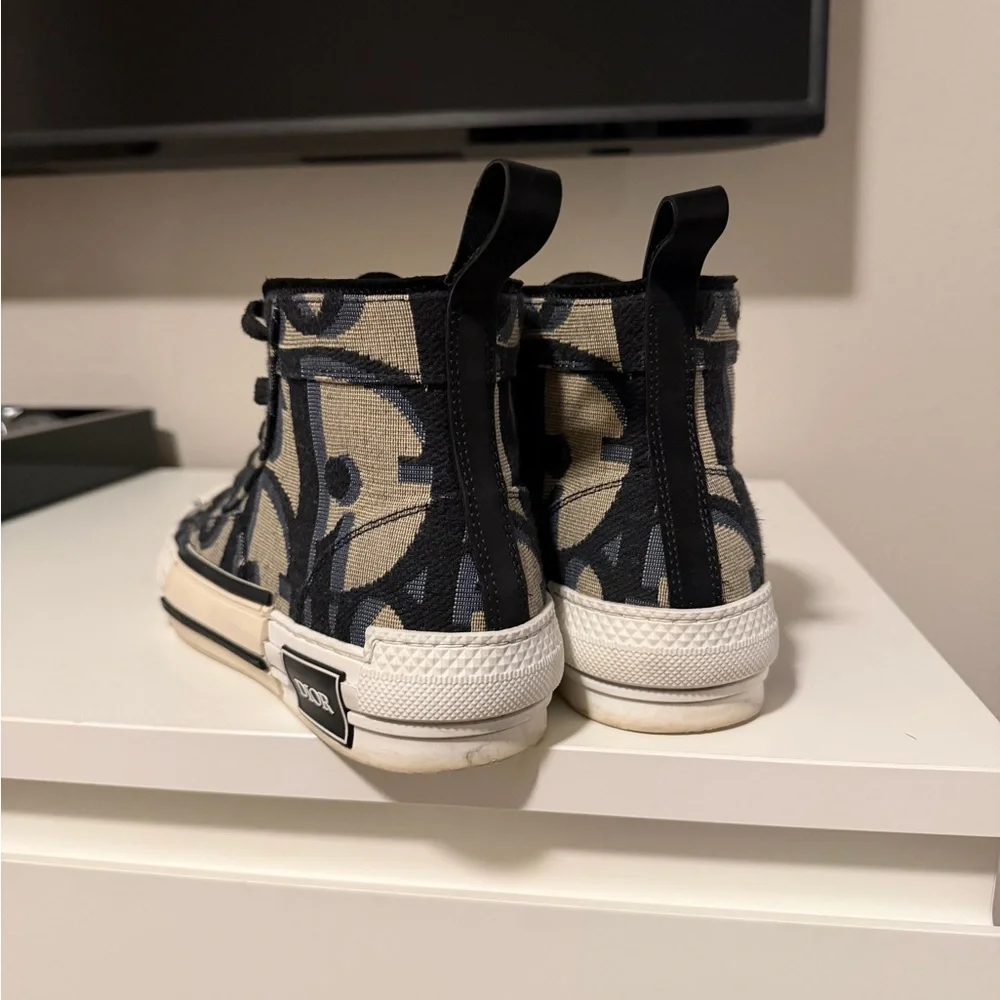 Dior B23 maxi oblique high top sneaker